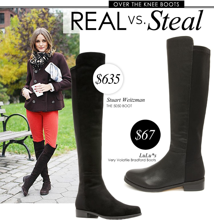 Real vs. Steal: Stuart Weitzman 5050 Boot - Lulus.com Fashion Blog