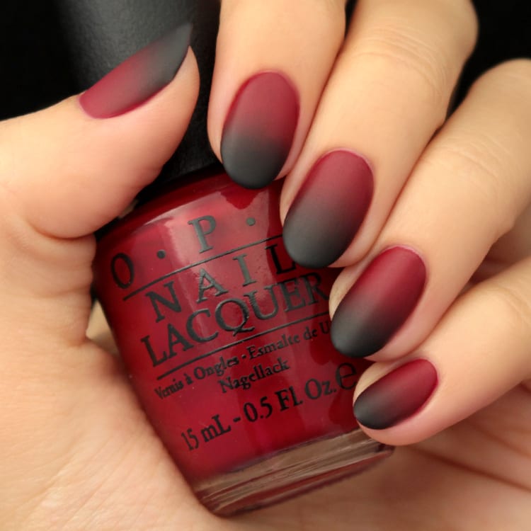 Mani Monday: Black and Red Ombre Nail Tutorial - Lulus.com Fashion Blog