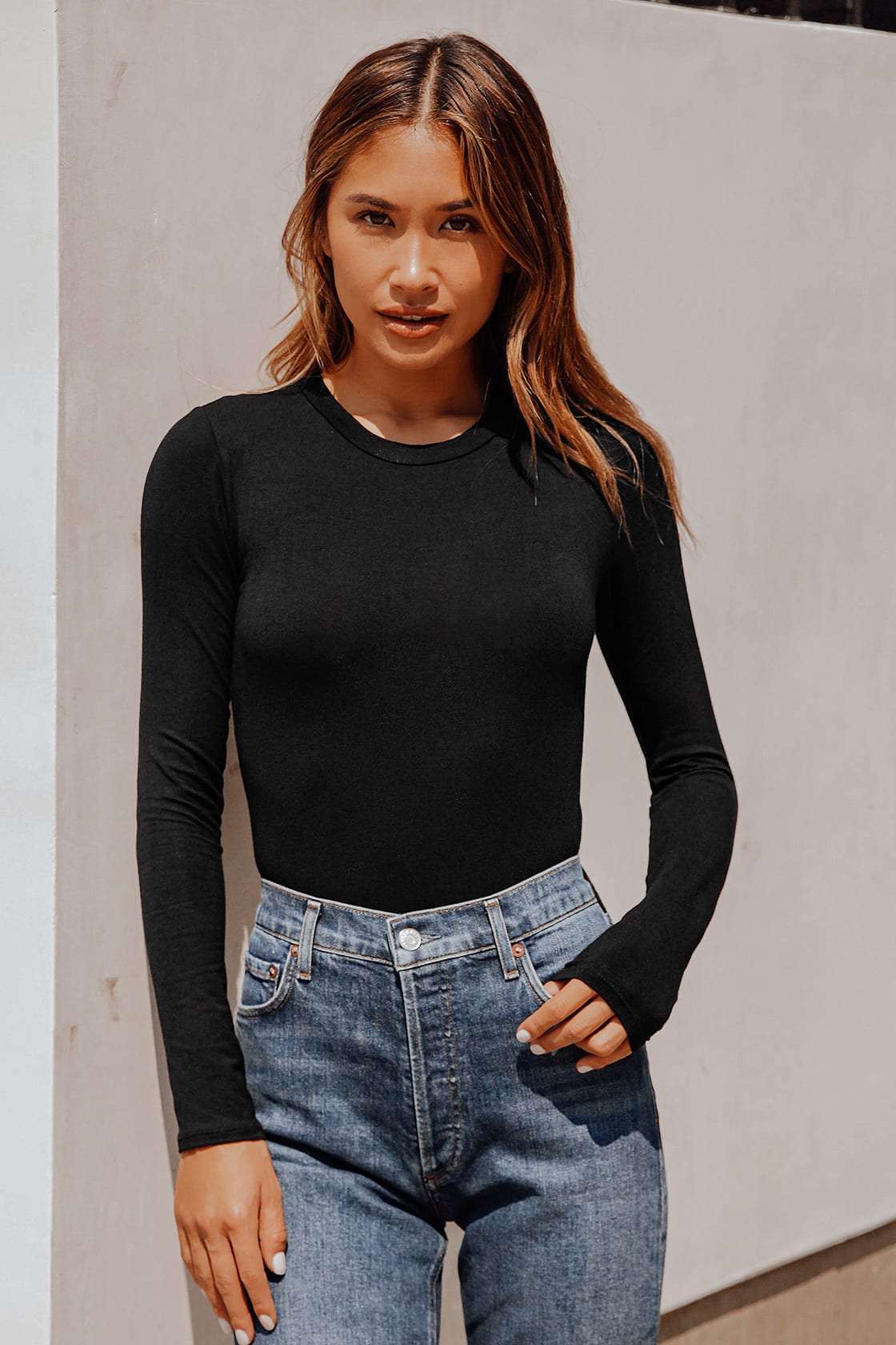 bodysuit with jeans outfits