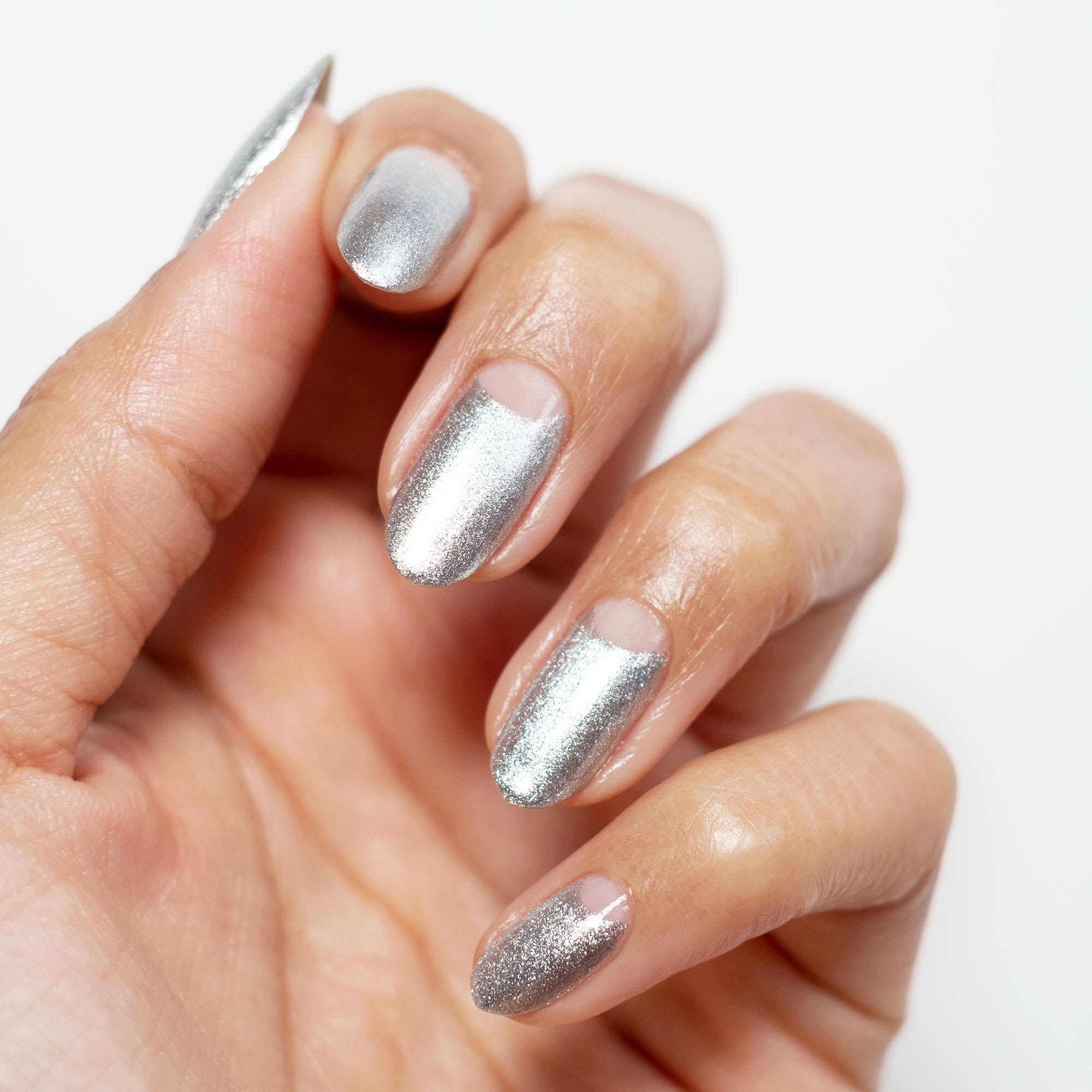 These Silver Nail Designs Will Take You Through the Holiday Season and  Beyond