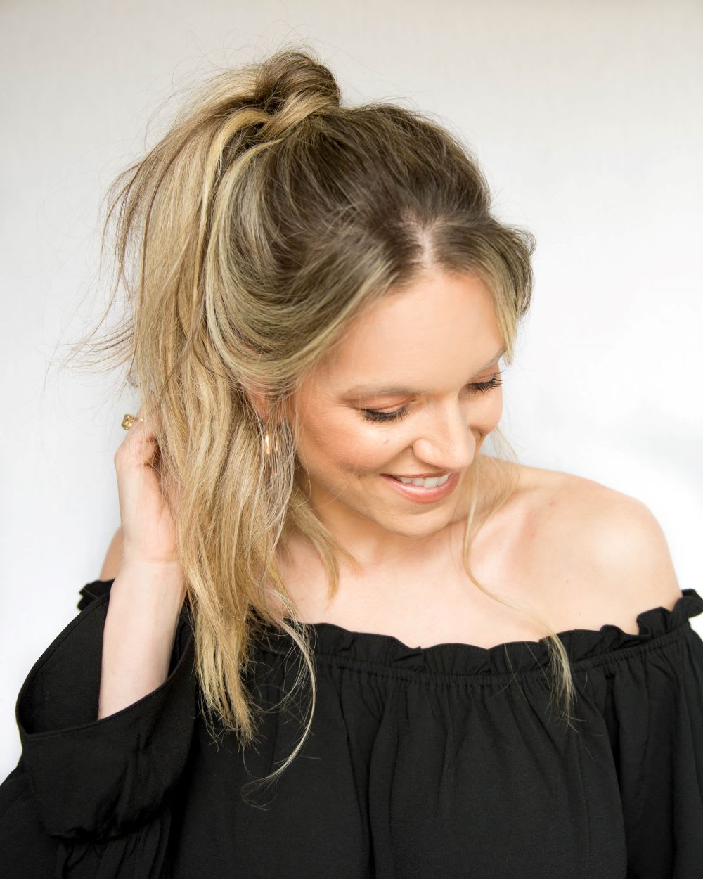 How To Fake Bangs With A High Ponytail - Lulus.com Fashion Blog