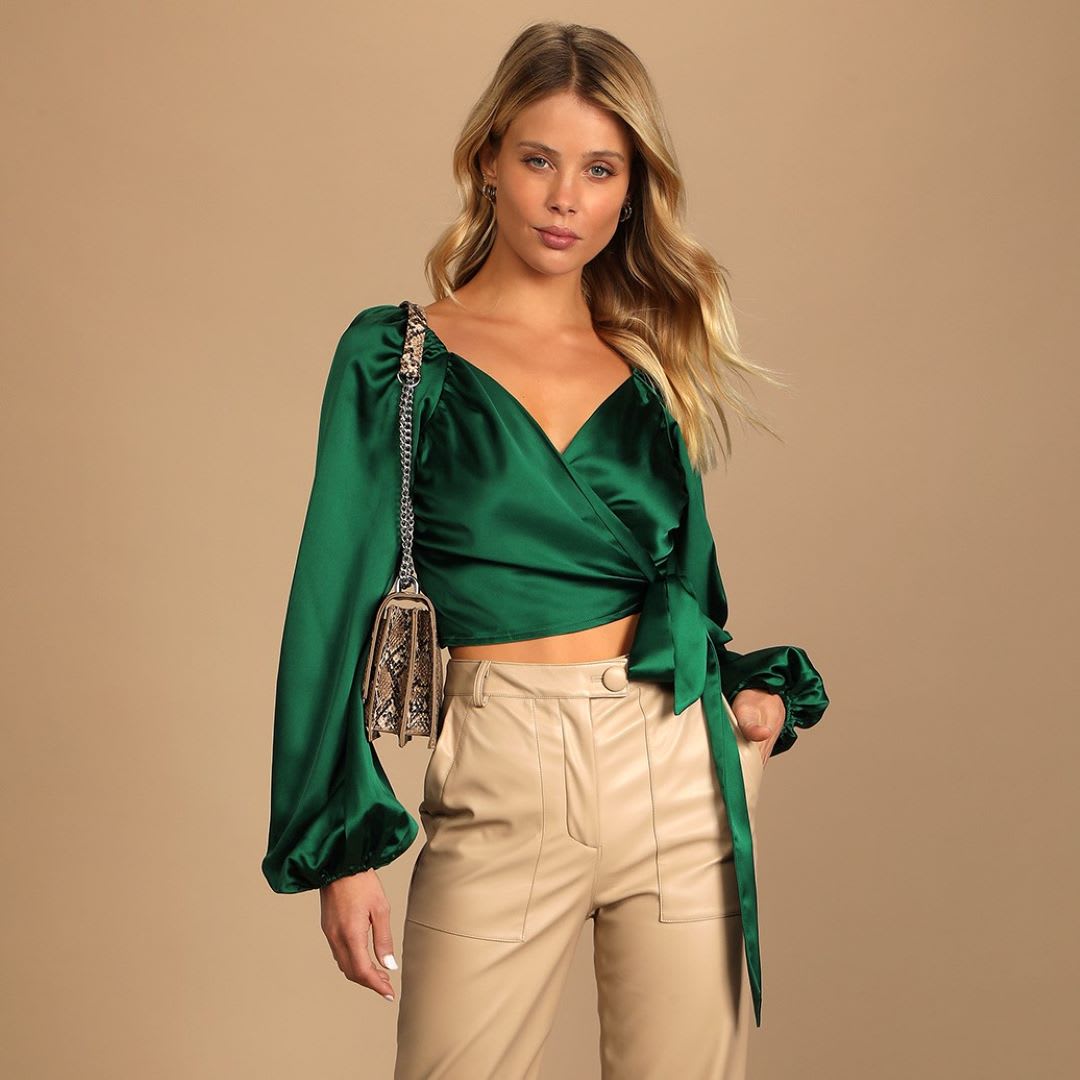 Dressy Holiday Tops: 22 Gorgeous Party Tops - Lulus.com Fashion Blog