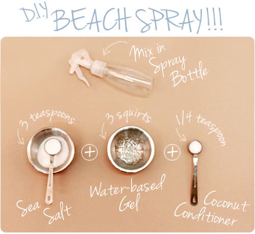 DIY: Saltwater Beach Spray! - Lulus.com Fashion Blog