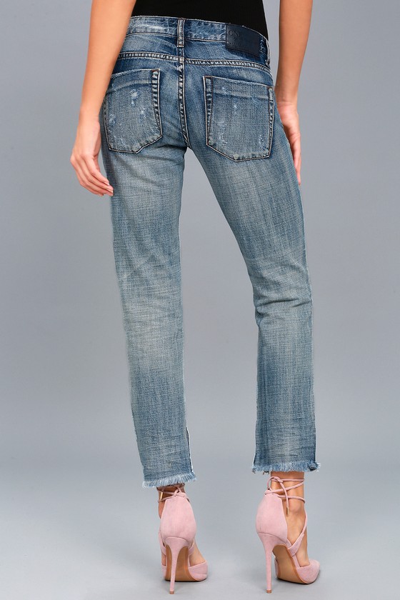 One X One Teaspoon Freebirds - Distressed Skinny Jeans