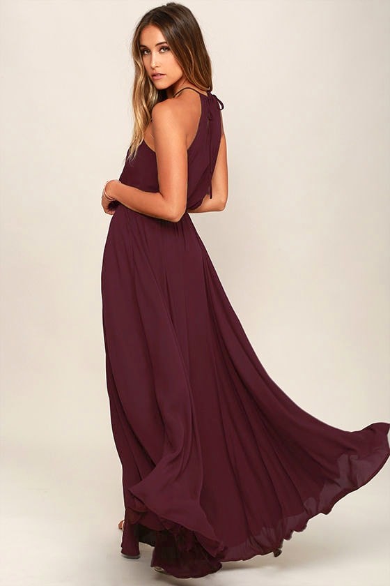 Lovely Purple Dress - Maxi Dress - Sleeveless Dress