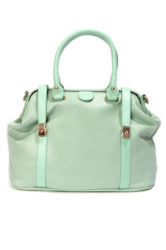 Cute Mint Green Handbag - Mint Green Purse - Doctor Handbag - $44.00 ...