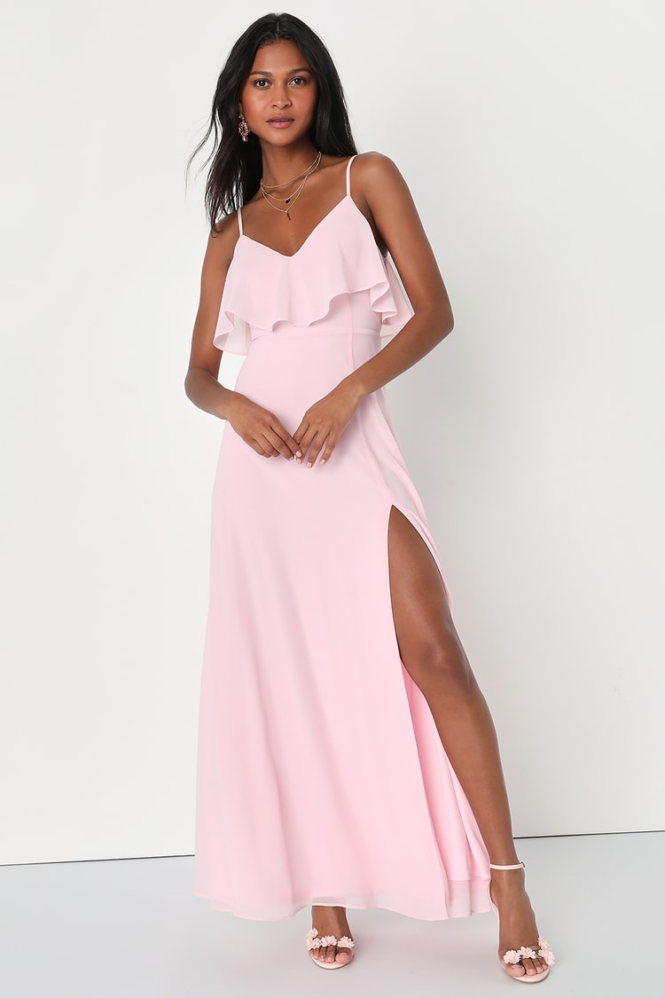 Blush Pink Maxi Dress - Maxi Dress - Sleeveless Maxi Dress - Lulus