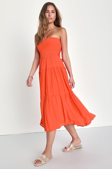 Buy a Cute Women's Coral Dress | Latest Styles of Orange Cocktail Dresses  and Formal Gowns for Every Occasion - Lulus