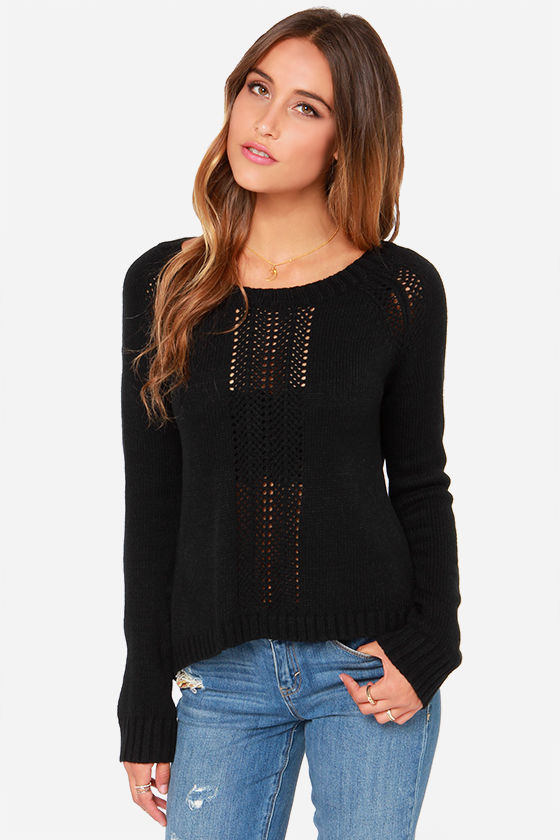 BB Dakota Lana Sweater - Black Sweater - $83.00 - Lulus