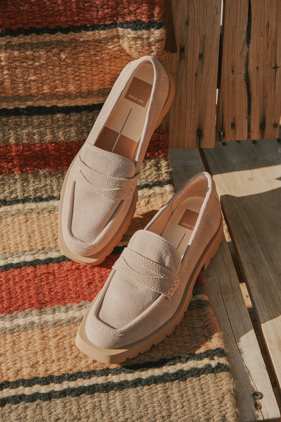 Dolce vita clearance suede loafers