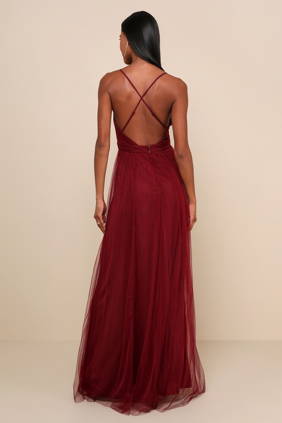 Lulus red sales prom dress