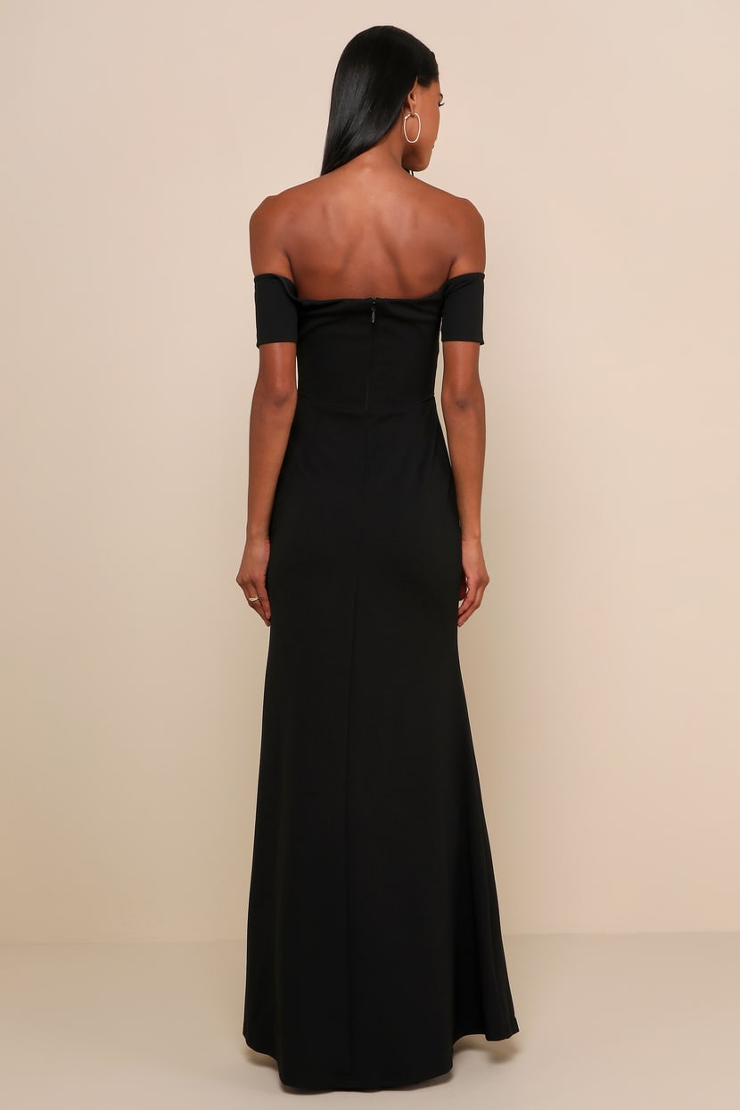 Stunning Maxi Dress - Black Mermaid Maxi Dress - Black Maxi Dress - Lulus