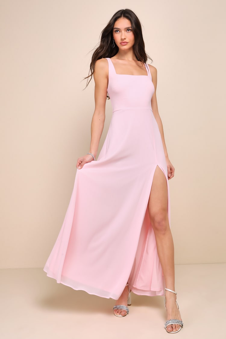 Gentle Lady Pink Stripe Maxi Dress curated on LTK