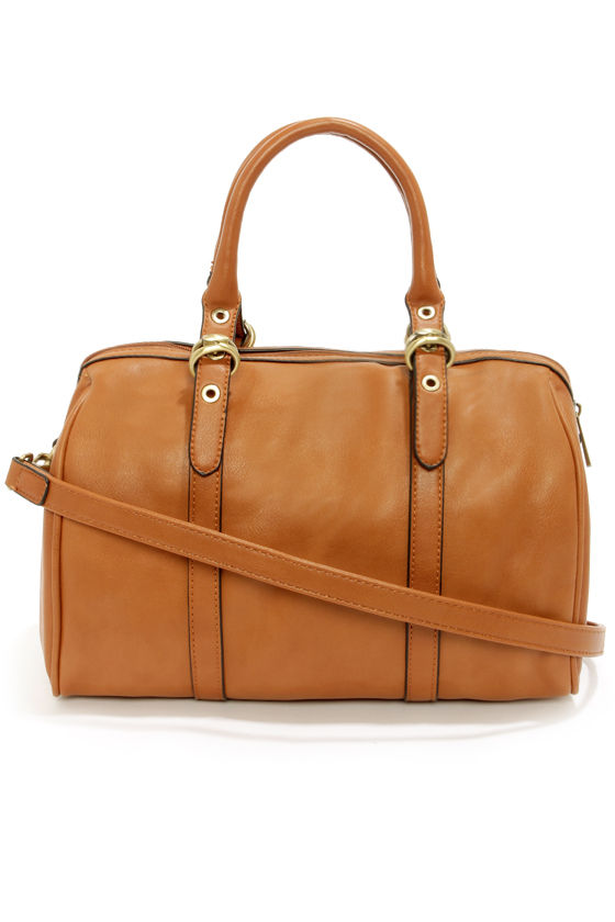 Cute Tan Handbag - Barrel Bag - Tan Purse - Duffel Bag - $49.00 - Lulus