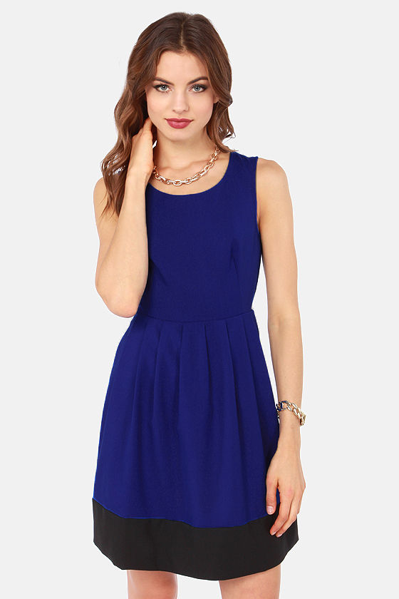 Aryn K Dress - Blue Dress - Cutout Dress - $85.00 - Lulus