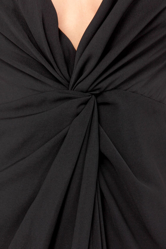 Keepsake Surrender Dress - Black Dress - Maxi Dress - $165.00
