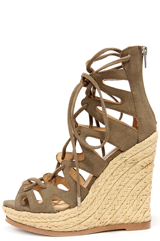Steve Madden Lace Up Wedges Online Sale, UP TO 60% OFF | www.aramanatural.es
