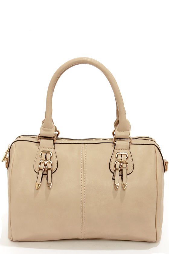 Cute Beige Handbag - Beige Purse - Vegan Handbag - $43.00