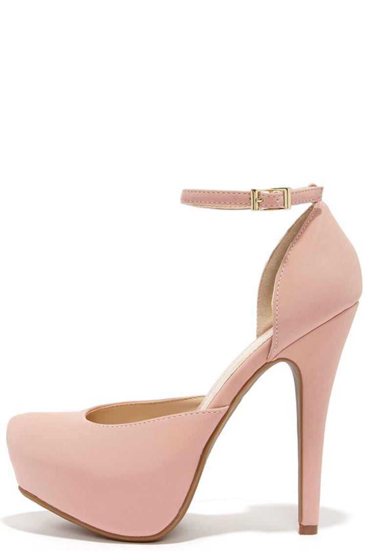 Pretty Pink Heels - Platform Heels - High Heels - $32.00 - Lulus