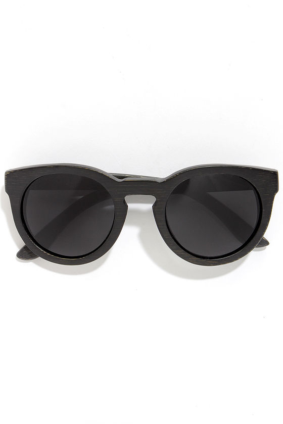 Woodzee Kate - Black Sunglasses - Bamboo Sunglasses - $80.00