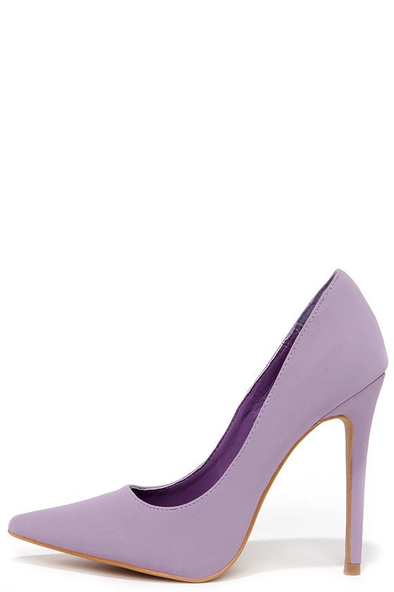 lavender color heels