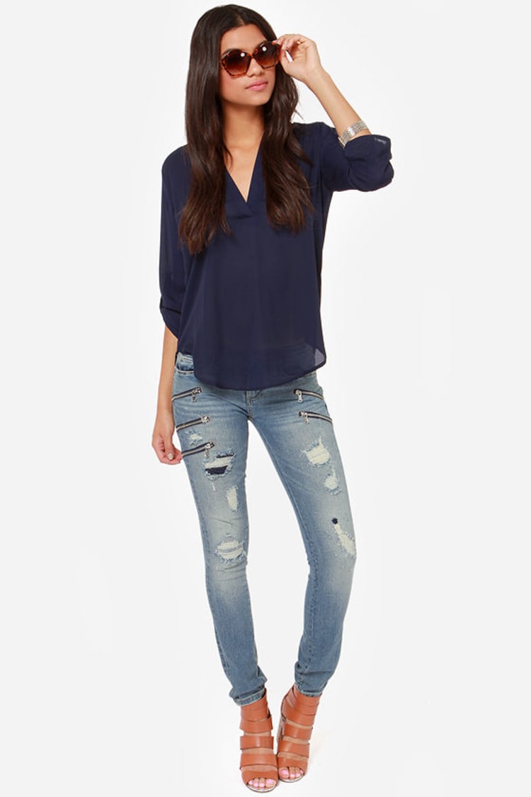 Blank NYC Skinny Classique - Skinny Jeans - Light Wash Jeans - $103.00 -  Lulus