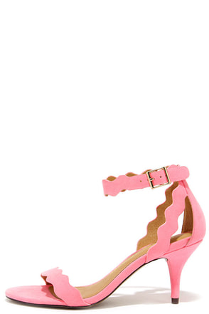Pretty Pink Heels - Kitten Heels - Dress Sandals - $69.00 - Lulus