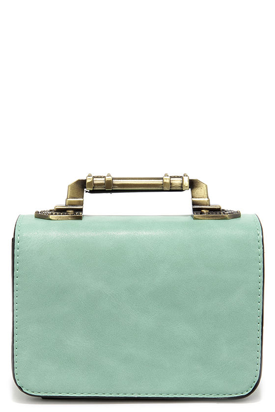 mini green purse