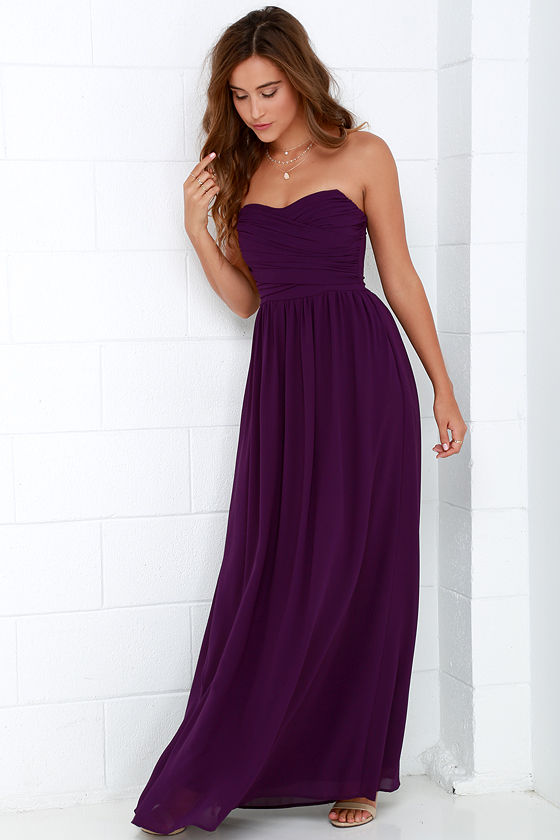 royal purple dresses