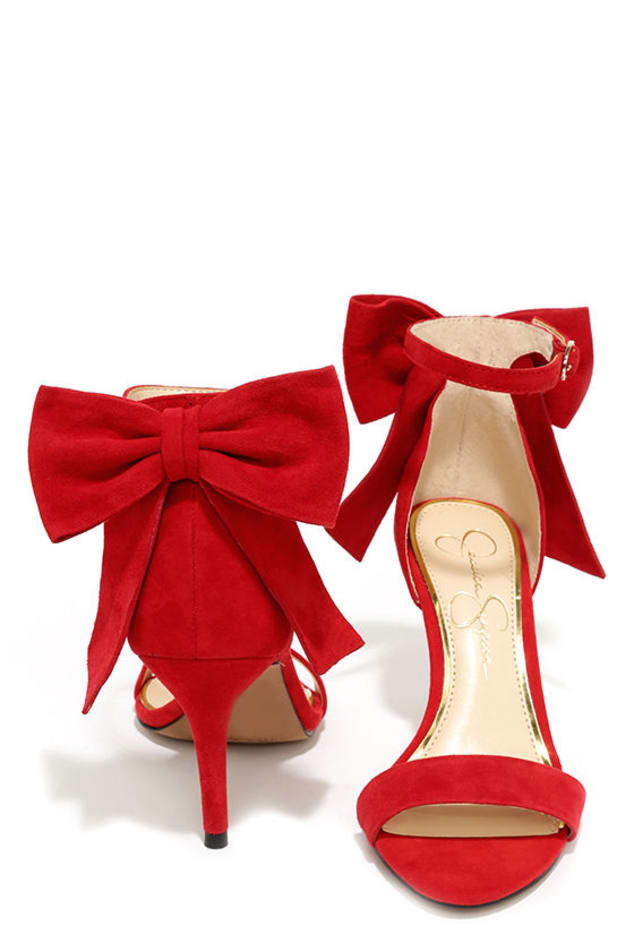 jessica simpson shoes red pumps