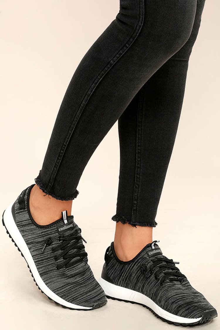 Coolway Tahali Black Sneakers - Knit Sneakers - Black Athletic Shoes -  $53.00 - Lulus