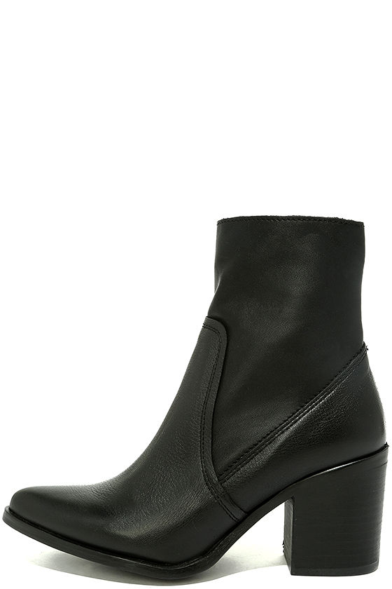 Steve Madden Peaches - Genuine Leather Booties - Mid-Calf Boots - $129. ...