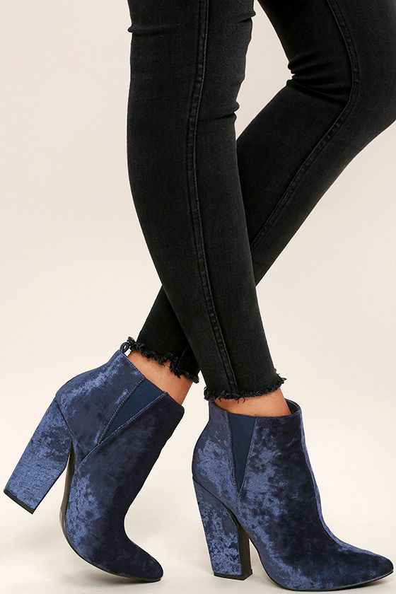 Blue Velvet Boots Online Sale, UP TO 70% OFF