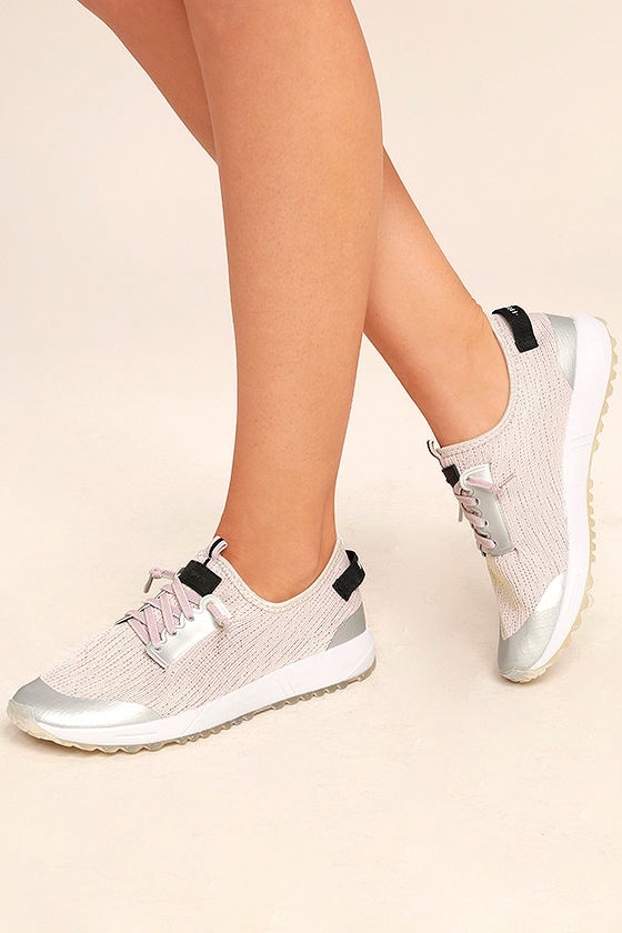 Coolway Tahali BSC - Silver Sneakers - Knit Sneakers - $53.00 - Lulus
