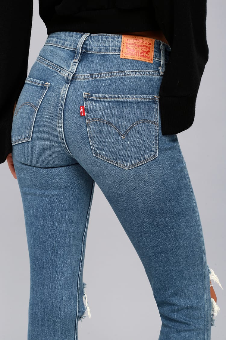 Levi's Medium Jeans - High Rise Skinny - Lulus
