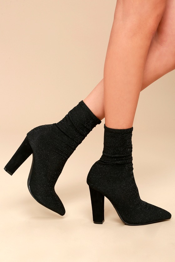 sock boots mid calf