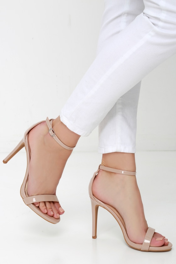 strap around ankle heels