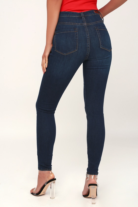 Blanknyc denim high 2024 rise skinny jeans