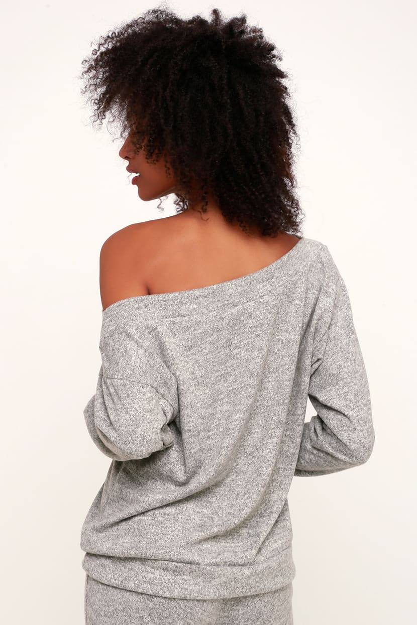 Firedaughter clothing : Colts off the shoulder sweatshirt