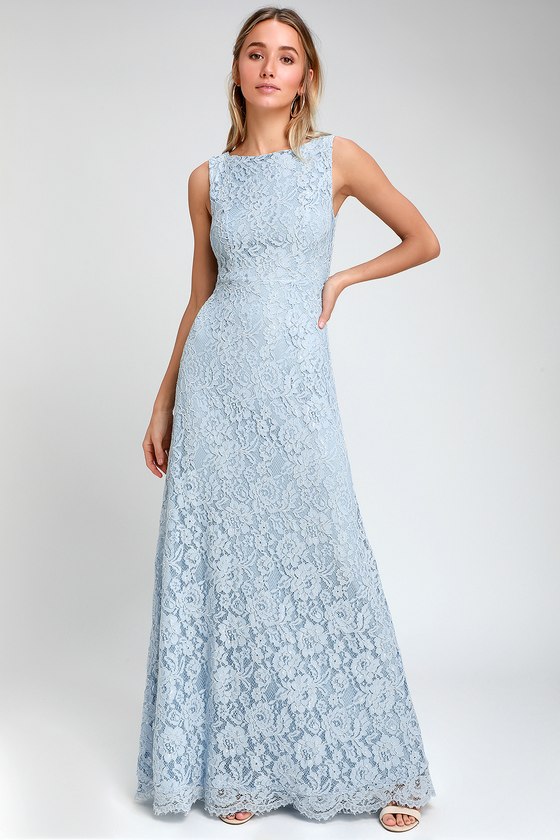 lulus light blue lace dress