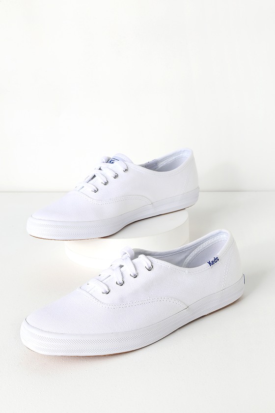 Keds Champion - White Sneakers - Lace 
