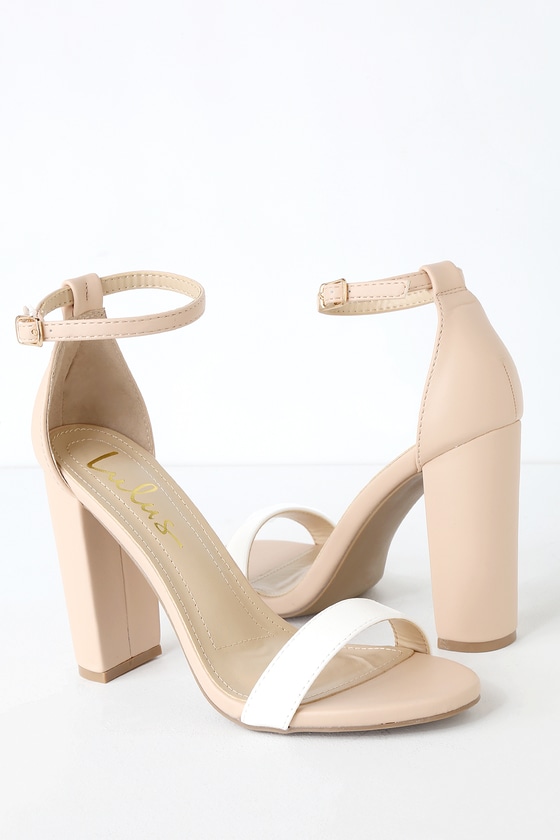 nude shoes and sandals