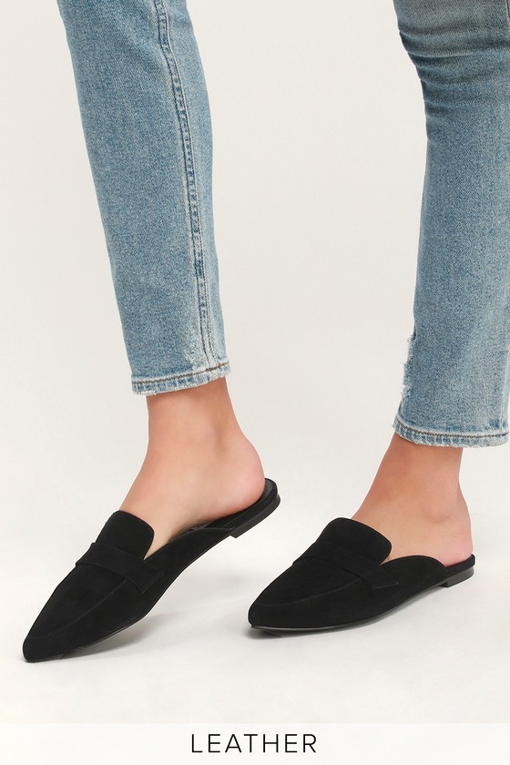 steve madden pointed loafers