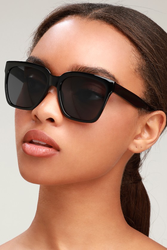 Chic Sunglasses Black Sunglasses Square Sunglasses Sunnies Lulus