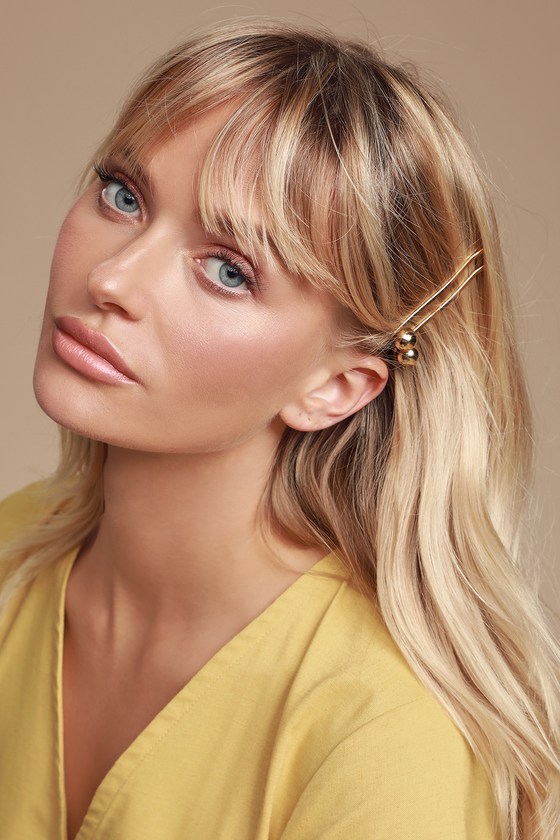 Cute Gold Bobby Pins - Hair Pins - Hair Accessory
