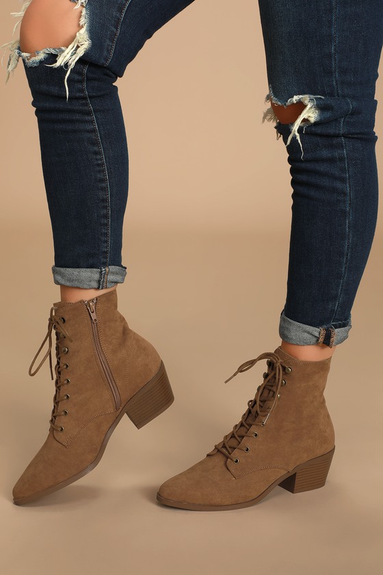 lace up ankle shoes