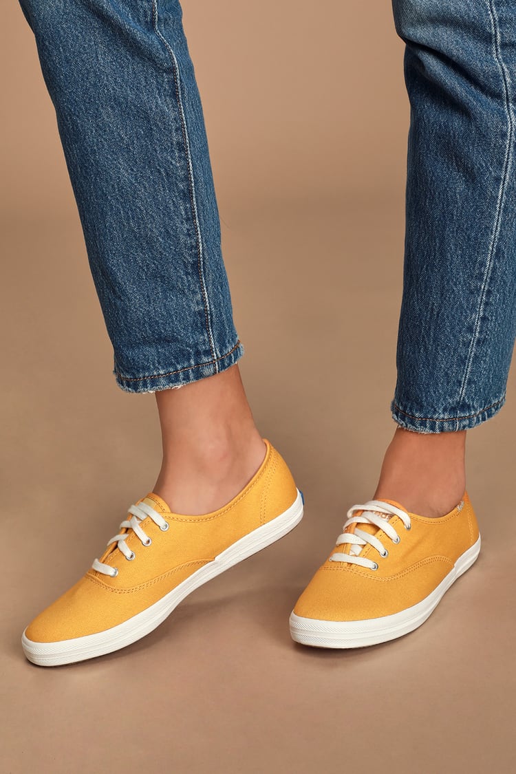 Keds Champion - Goldenrod Yellow Sneakers - Classic Sneakers - Lulus