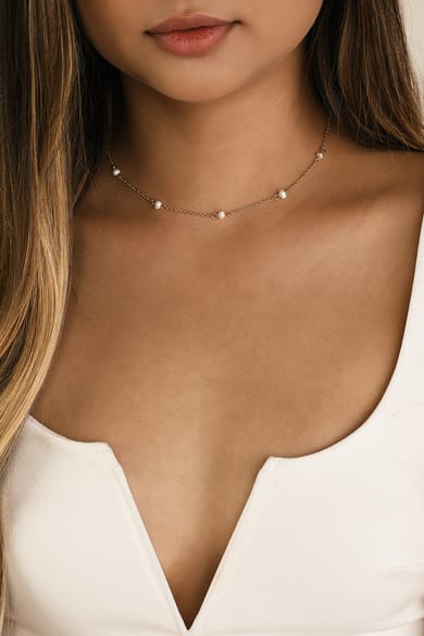 Silver & Gold Dainty Necklaces, Simple Delicate Necklaces - Lulus