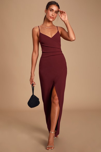 Trendy, Burgundy Dresses and Outfits | Find a Cute Maroon Dress at Lulus