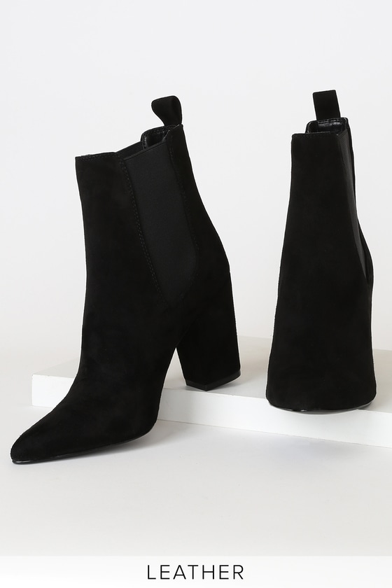 black heel boots steve madden